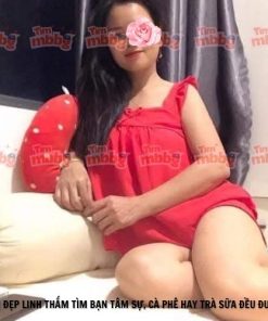 Chị đẹp Linh Thắm tìm bạn tâm sự, cà phê hay trà sữa đều được